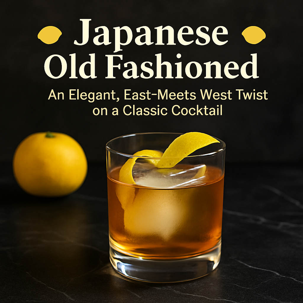 🍋 Japanese Old Fashioned 🍋
