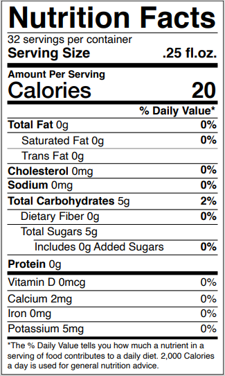 Bartender’s Secret Sauce USDA Organic Old Fashioned Mix – 8 oz Bottle (Makes 32 Cocktails, Gluten-Free, OU Kosher)